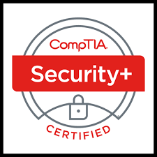 CompTIA Security+ certification badge